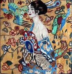 " Sofia" Márványmozaik  mozaik kép 05