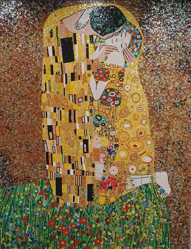 Klimt - The Kiss MOZAIKKÉP