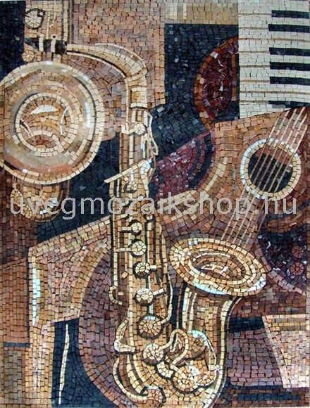 Szaxofon mozaik