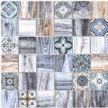 OLDFLOOR 03 design mozaik üveg csempe