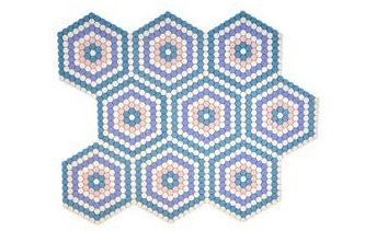 DESIGN HEXAGON 01 mozaik csempe